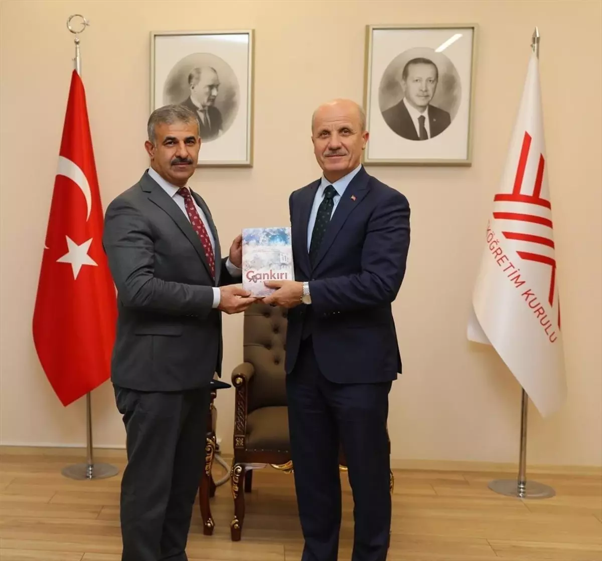 ÇAKÜ Rektörü YÖK Başkanı’nı Ziyaret Etti