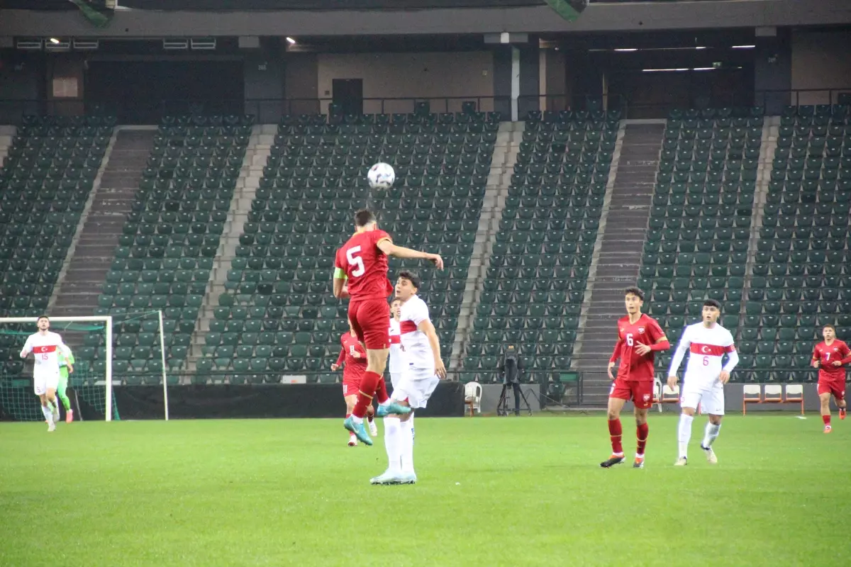 Türkiye U21, Sırbistan U21’e 2-1 Yenildi